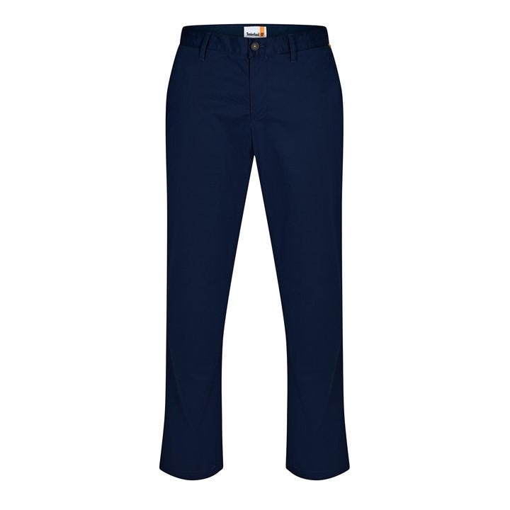 Timberland Men's Blue Twill Chinos in Size 36, Sports Direct