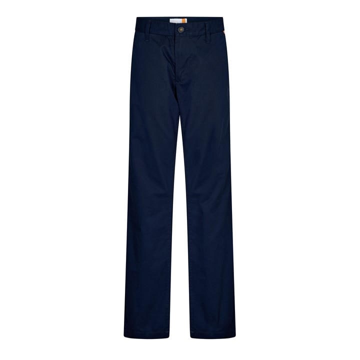 Timberland Men's Blue Twill Chino Slim Chinos in Size 32, Sports Direct