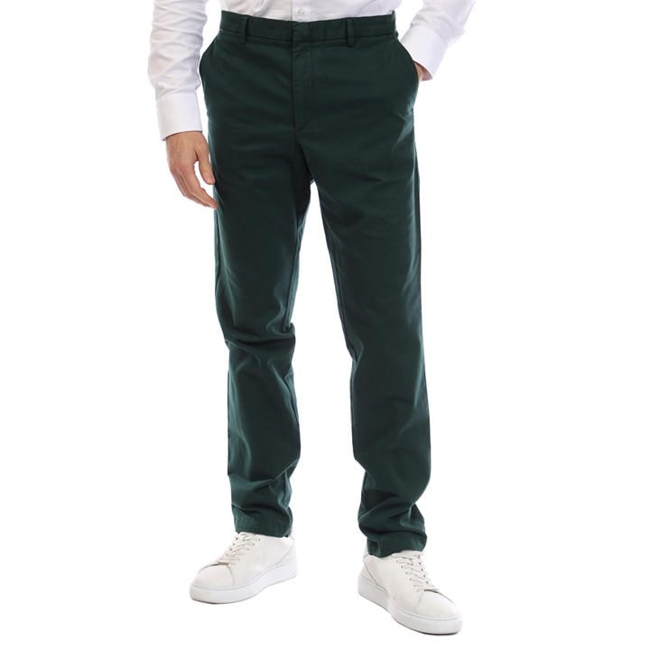Boss Men's Green Kaito Slim Fit Chinos Trousers in Size L, Sports Direct