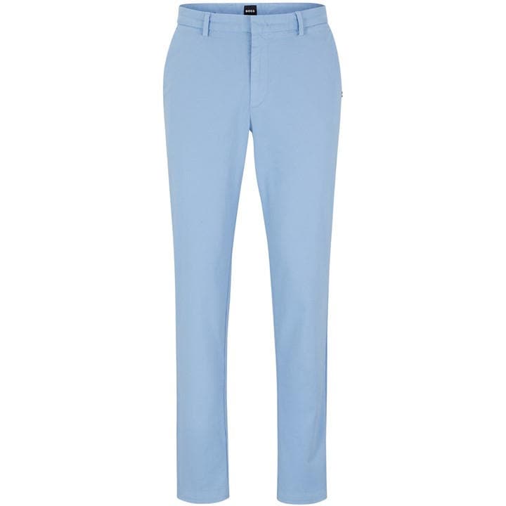 Boss Men's Blue Kaito Slim Fit Chinos Trousers in Size L, Sports Direct