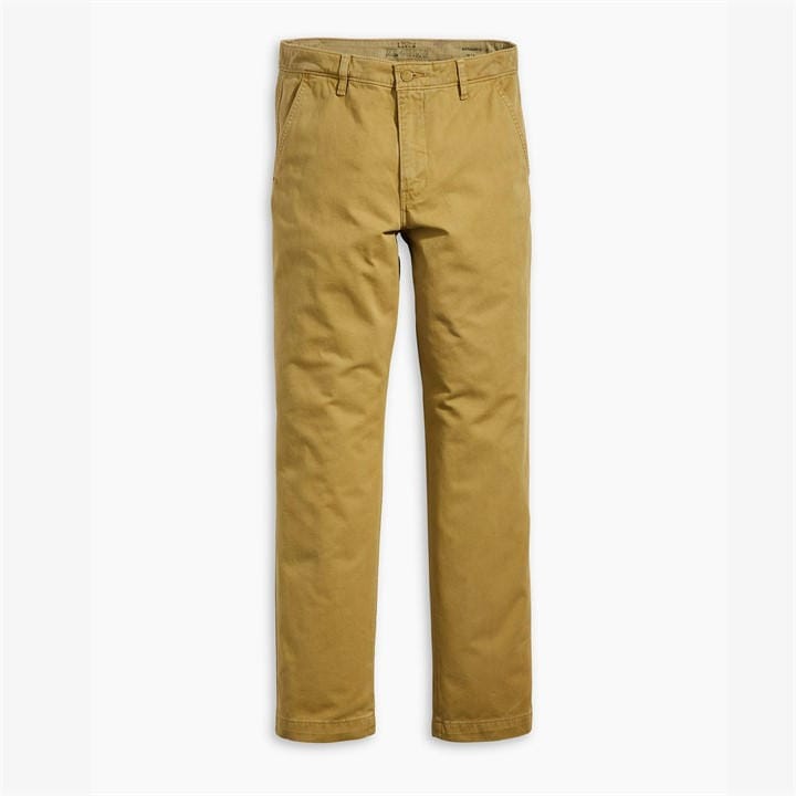 Levis Men's Beige Xx Chino Authentic Straight Trousers in Size 36 R, Sports Direct