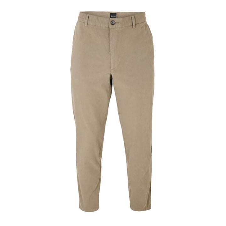 Boss Men's Brown Hbb Kaiton Slim-Fit Chinos in Size 34 reg, Sports Direct