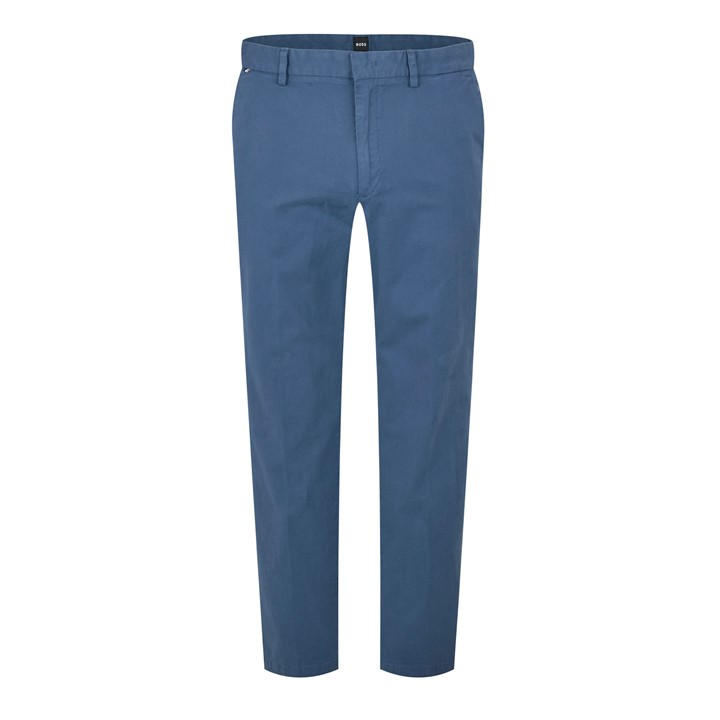 Boss Men's Blue Hbb Kaiton Slim-Fit Chinos in Size L, Sports Direct