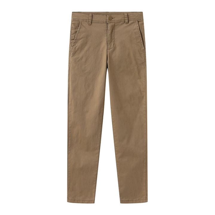Firetrap Boys Brown Chino Trousers  in Size 7 - 8 Years, Sports Direct