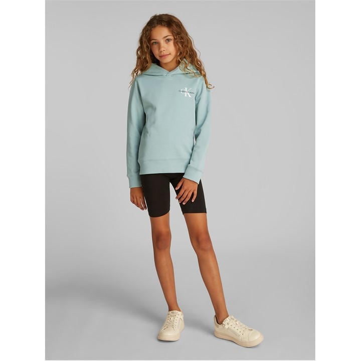 Calvin Klein Jeans Boys Green Small Monogram Hoodie in Size 8 - 9 Years, Sports Direct