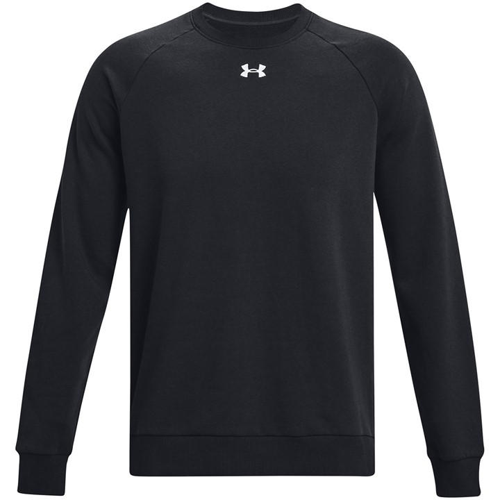 Under Armour Men's Black Ua Rival Fleece Crew in Size 2XL, Sports Direct