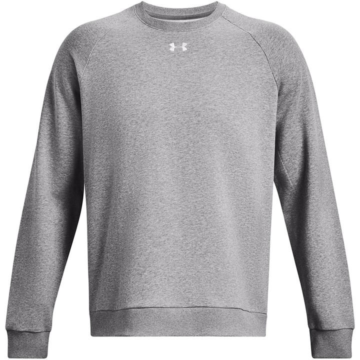 Under Armour Men's Grey Ua Rival Fleece Crew in Size M, Sports Direct