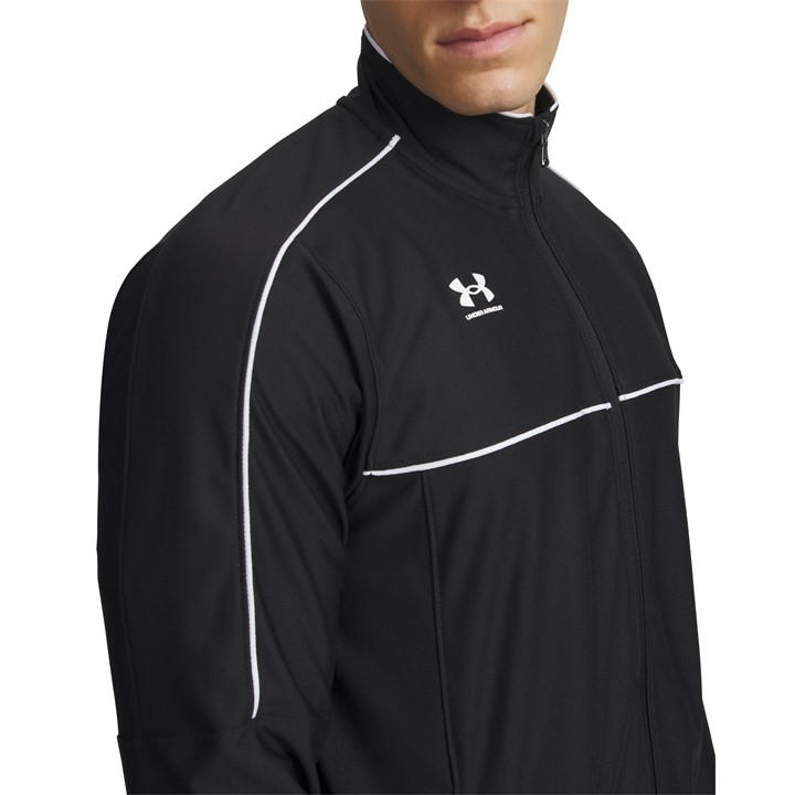 Under Armour Men's Black Challenger Tracksuit Top in Size L, Sports Direct
