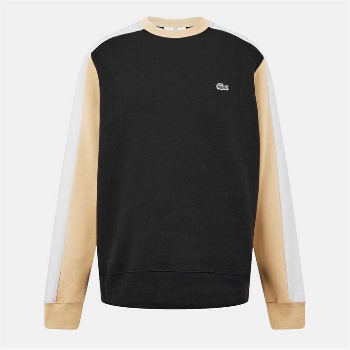 Lacoste Men's  Colour Block Sweatshirt in Size XS, Sports Direct