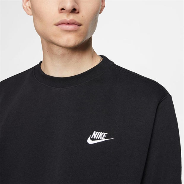 Black/White - Nike - Sportswear Club Crew