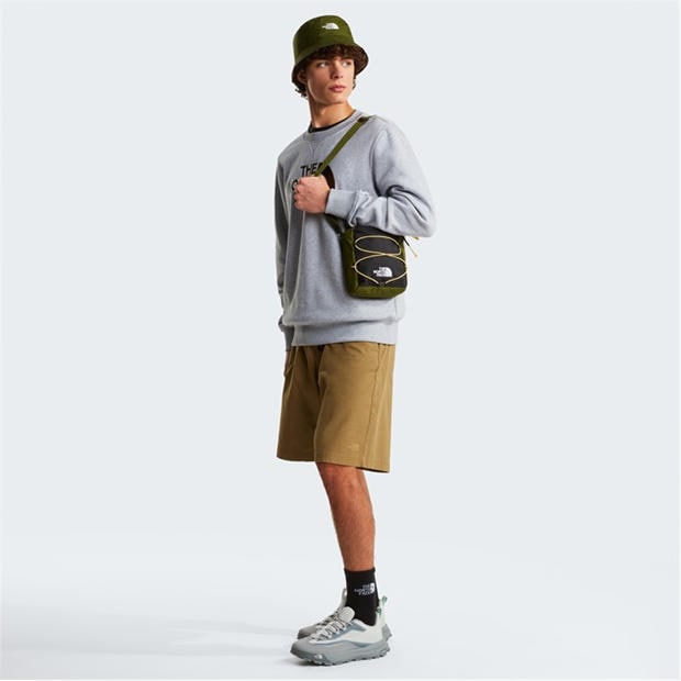 Grey Hthr - The North Face - Mens Drew Peak Crew-neck Sweater