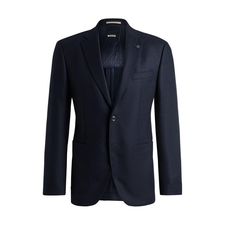 Boss Men's Blue Suit Jacket in Size L, Sports Direct