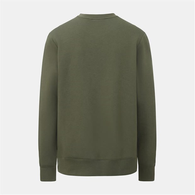 Khaki - Slazenger - Fleece Crew Sweater Mens