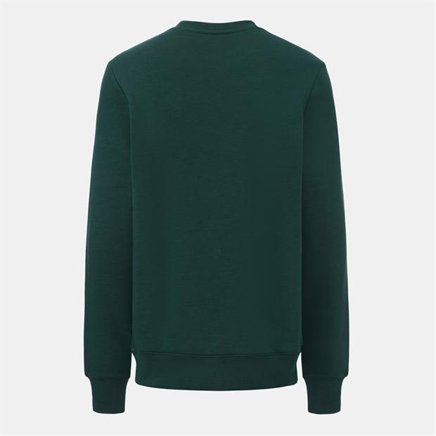 Forest Green - Slazenger - Fleece Crew Sweater Mens