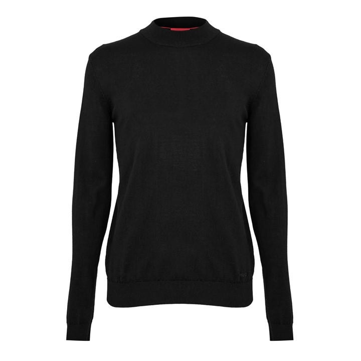 Hugo Men's Black San Matteo- 10243180 01 Sweatshirt in Size M, Sports Direct