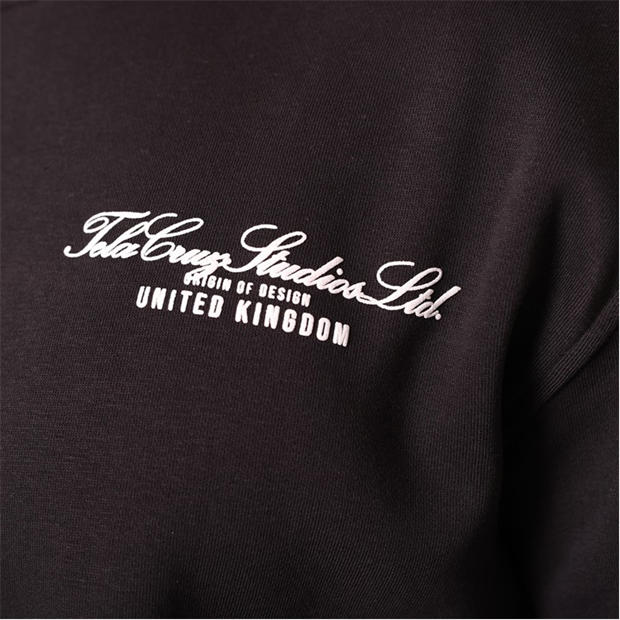 Black - Tela Cruz - Men's Studio Crew Sweatshirt