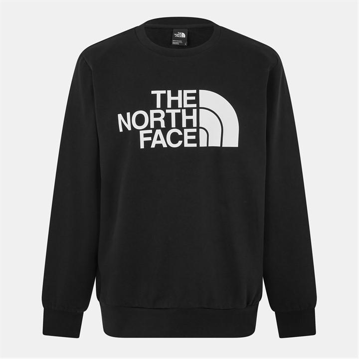 The North Face Men's Black Easy Crew Sweatshirt in Size M, Sports Direct