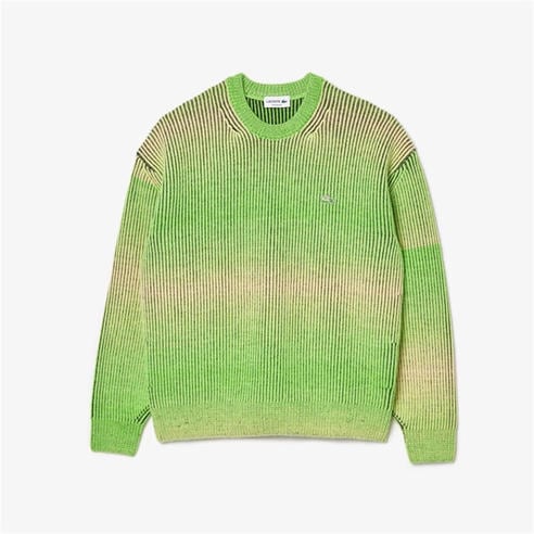 Lacoste - Men's Ombre Crew Neck Relaxed Fit Sweatshirt