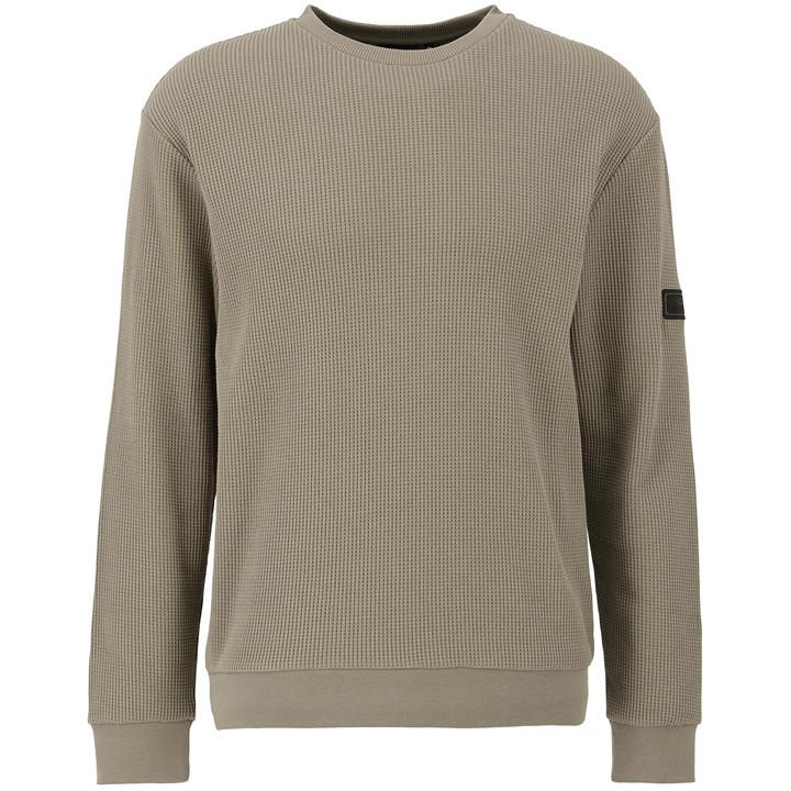 International  Men'  Curve Crew Sweatshirt, Football by Barbour  in Size S, Sports Direct