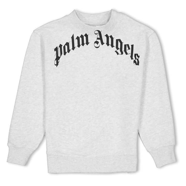 Palm Angels Boys Grey Palm Arch Lgo Crew Jn61 in Size 11 - 12 Years, Sports Direct