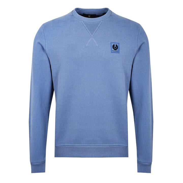 Belstaff Men's Blue Logo Sweatshirt in Size 2XL, Sports Direct