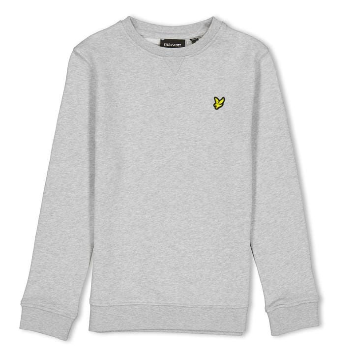 Lyle And Scott Boys Grey Kids' Crew Sweatshirt, Sports Direct