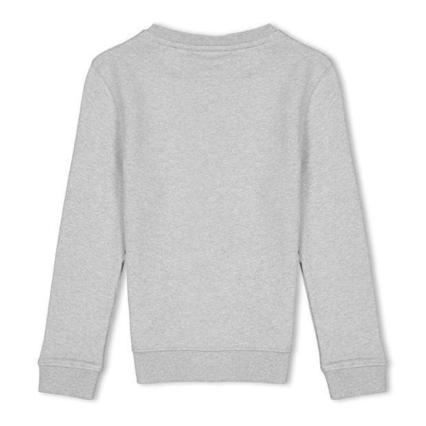 Grey Marl D24 - Lyle and Scott - Kids' Crew Sweatshirt