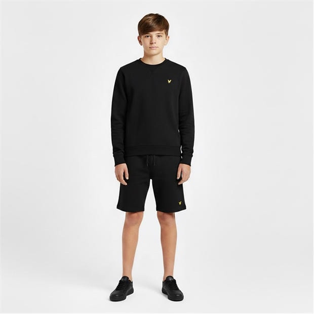 Jet Black Z865 - Lyle and Scott - Kids' Crew Sweatshirt