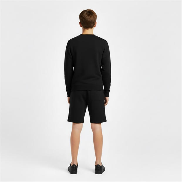 Jet Black Z865 - Lyle and Scott - Kids' Crew Sweatshirt