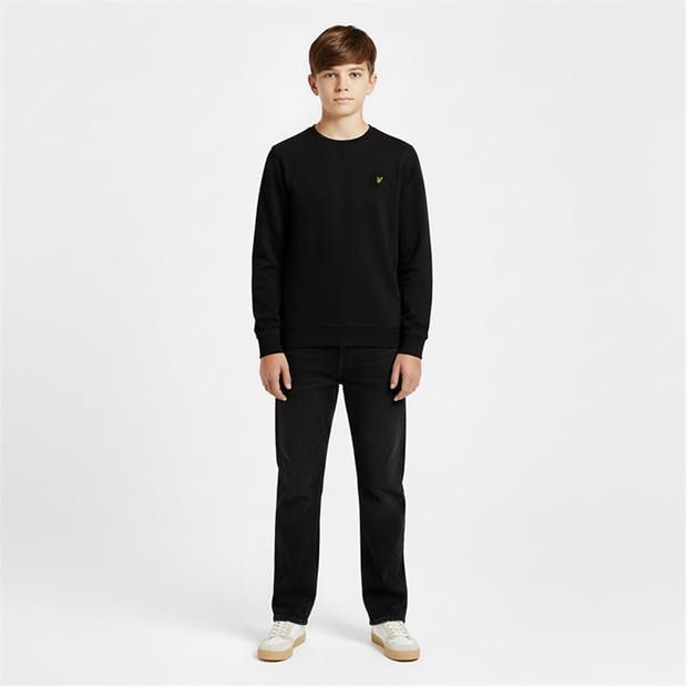 Dark Navy Z271 - Lyle and Scott - Kids' Crew Sweatshirt