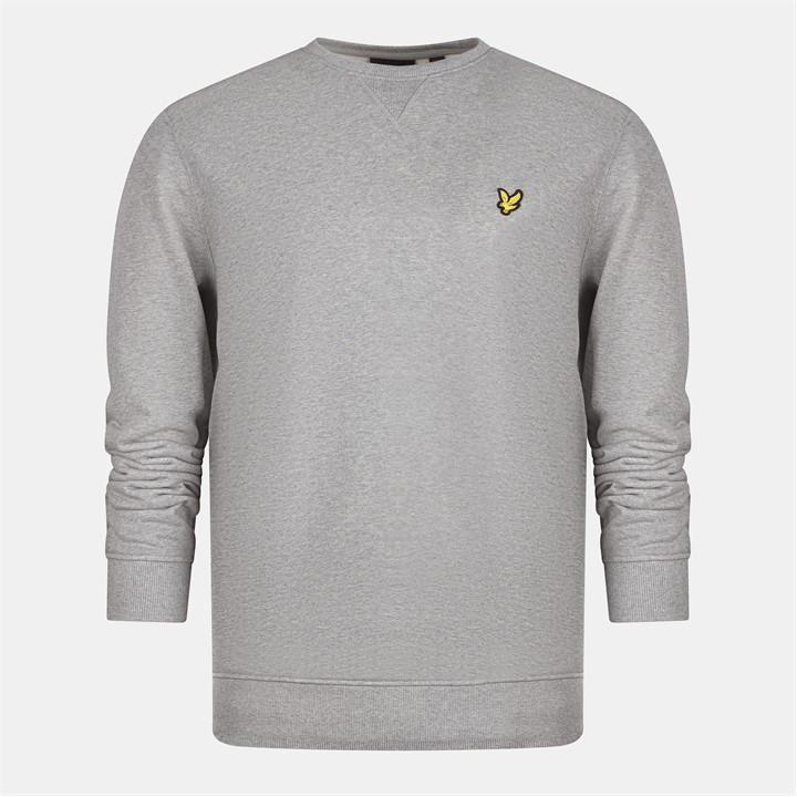 Lyle And Scott Men' Grey Crew Sweatshirt in Size S, Sports Direct