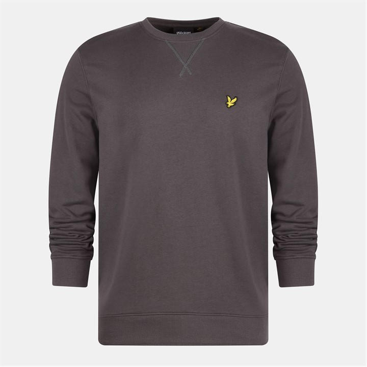 Lyle And Scott Men' Grey Crew Sweatshirt in Size S, Sports Direct
