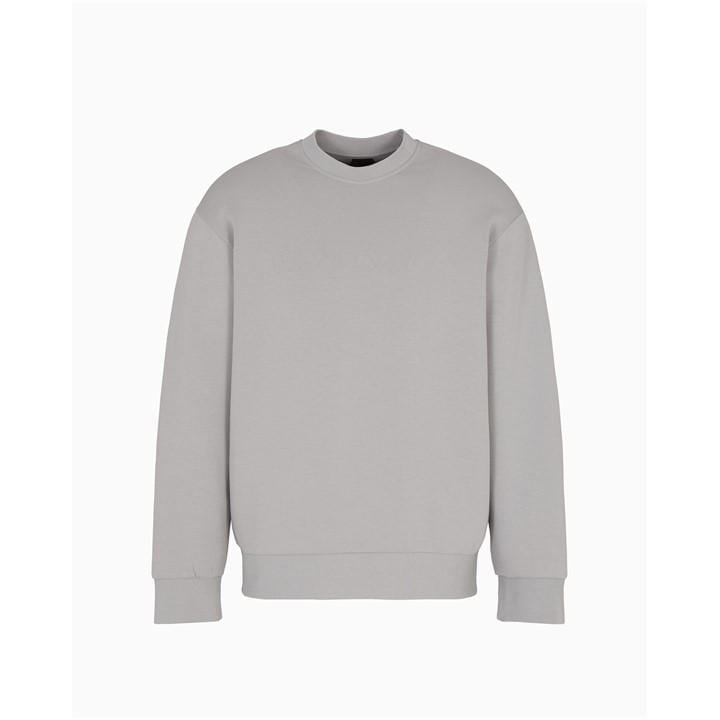 Armani Exchange Men's Grey Sweatshirt Extra Large