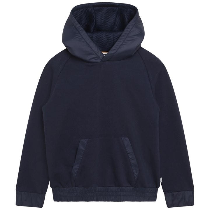 Boss Boys Blue Kids' Logo Crew Sweatshirt in Size 9 - 10 Years, Sports Direct