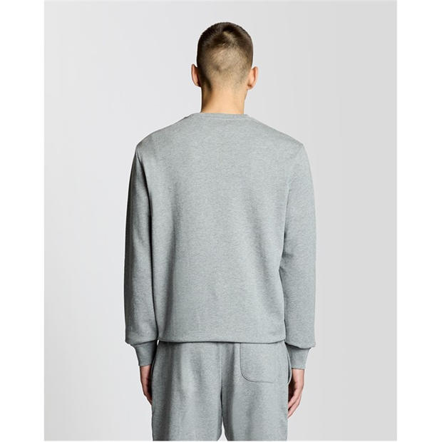 Grey Marl - Lyle and Scott - Lyle & Scott Mens Crew Neck Sweatshirt