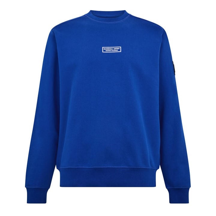 Marshall Artist Men's Blue Siren Crew Sweatshirt in Size XS, Sports Direct