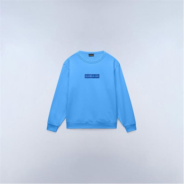 Blue Jasper B9A - Napapijri - Napa Box Logo Crew Juniors