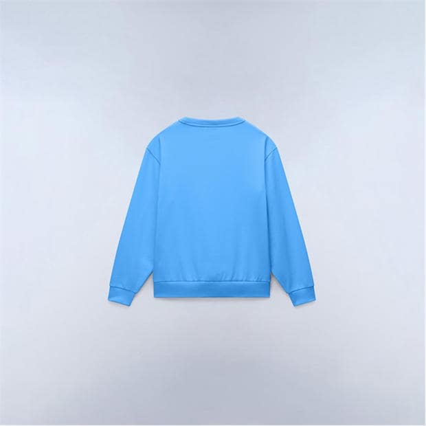 Blue Jasper B9A - Napapijri - Napa Box Logo Crew Juniors