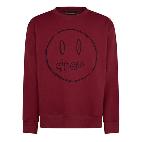 Drew House - Unisex Adults Sketch Mascot Crewneck Crew Sweatshirt