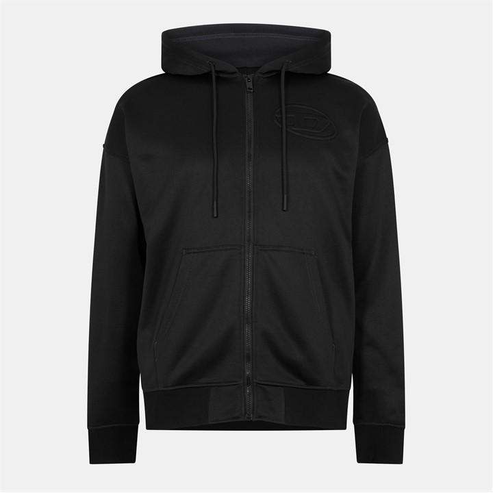Diesel Men' Black Crew Sweatshirt in Size S, Sports Direct