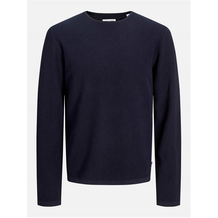 Jack And Jones Men's Blue George Crew Knit in Size 2XL, Sports Direct