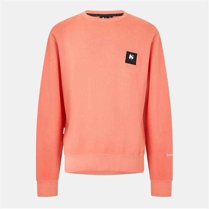 Money Men's Orange Combo Patch Crew in Size XS, Sports Direct