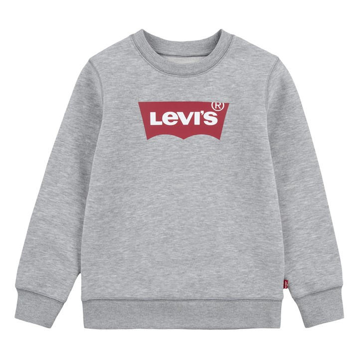 Levis  Kids Grey 's Batwing Crew Sweatshirt in Size 7 - 8 Years, Sports Direct