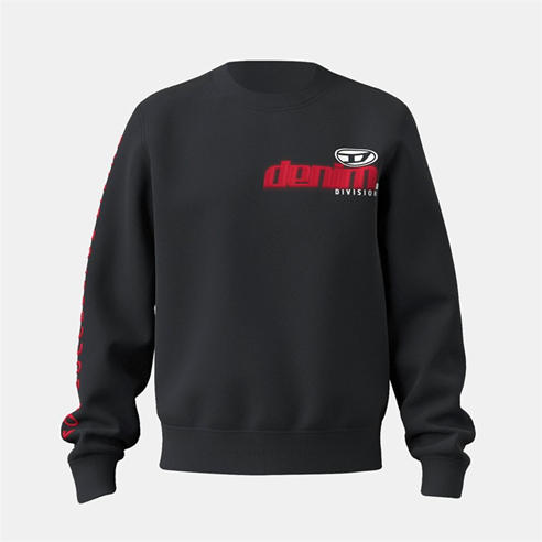 Diesel - Men's Gin Flpa Crew Sweatshirt