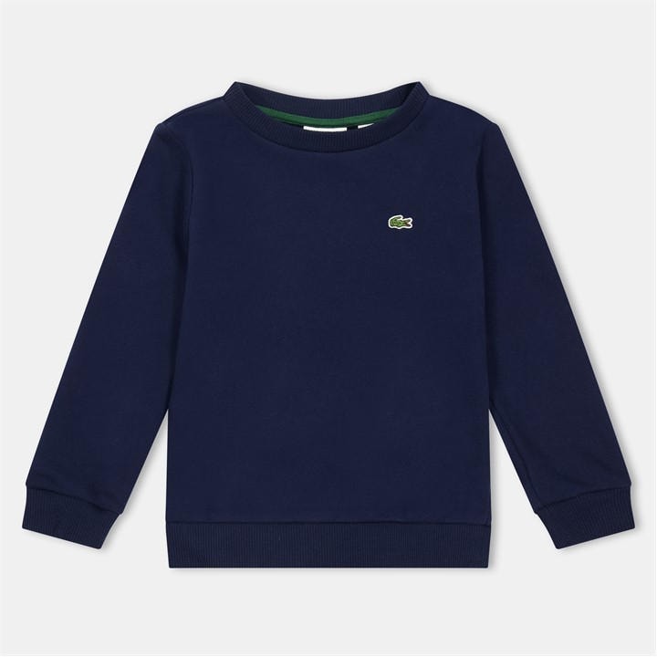 Lacoste Girls Blue Kids' Logo Crew Sweatshirt in Size 13 - 14 Years, Sports Direct