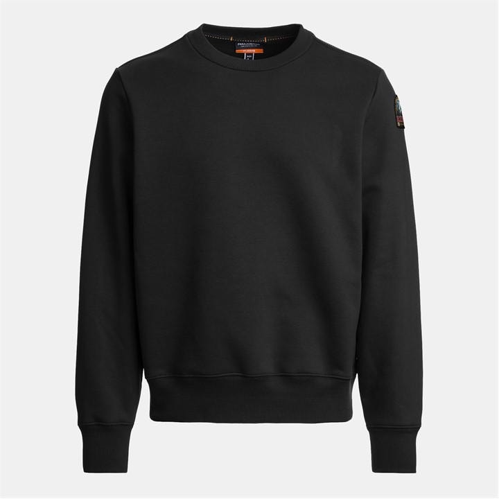 Parajumpers Men's Black K2 Crew Sweatshirt in Size M, Sports Direct