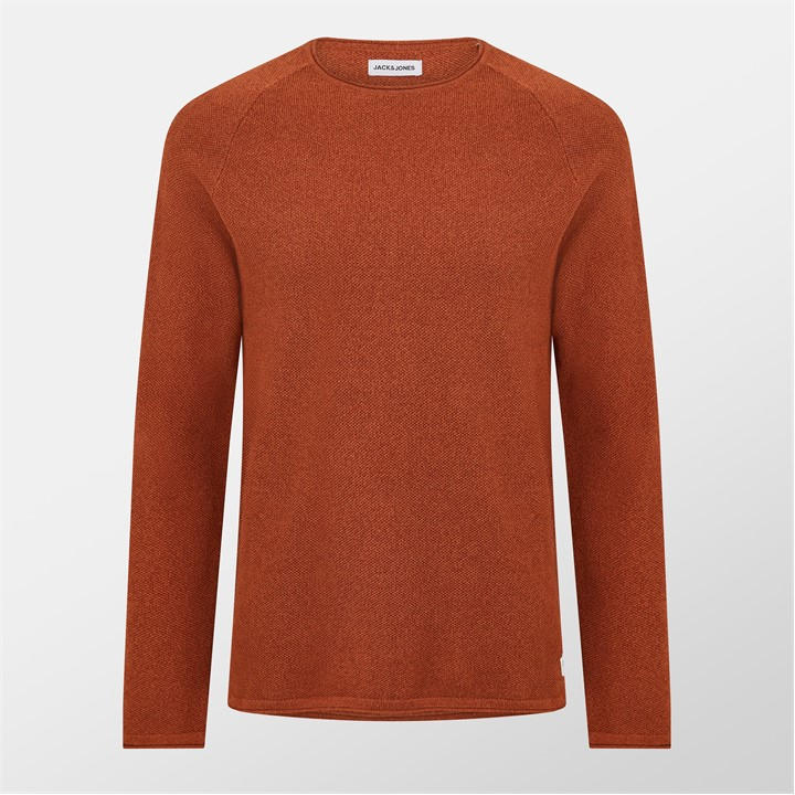 Jack And Jones Men's Brown Jj Melange Sweater in Size XS, Sports Direct