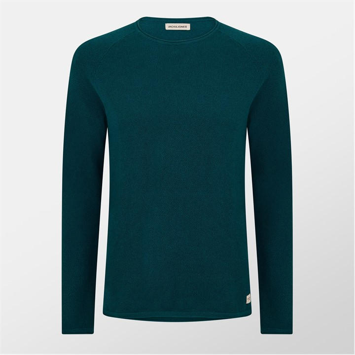 Jack And Jones Men's Blue Jj Melange Sweater in Size L, Sports Direct