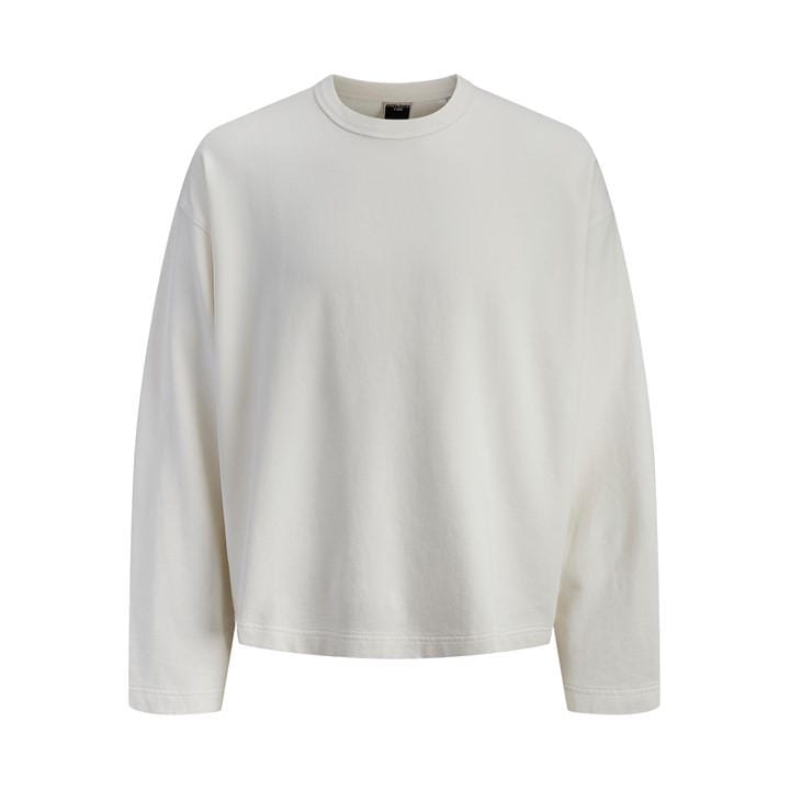 Jack And Jones Men's White Athletic Graphic Crew Sweatshirt in Size 2XL, Sports Direct