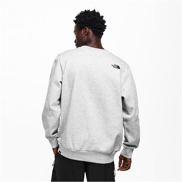 Grey Hthr - The North Face - The North Face Simple Dome Crew Mens